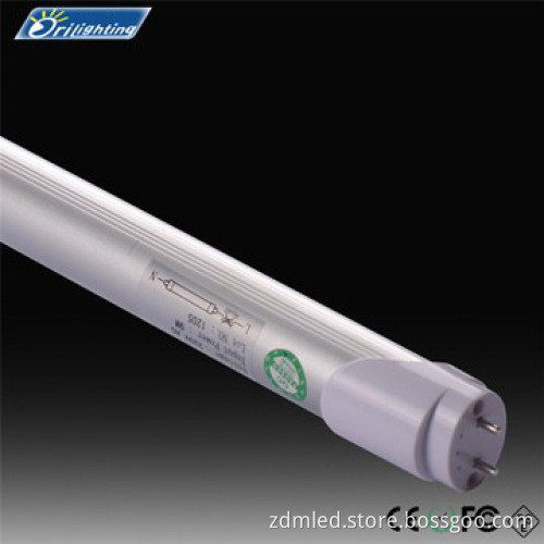 High CRI>70/80 T8 LED Tube Light 120CM 18W 100LM/W Warm White Color